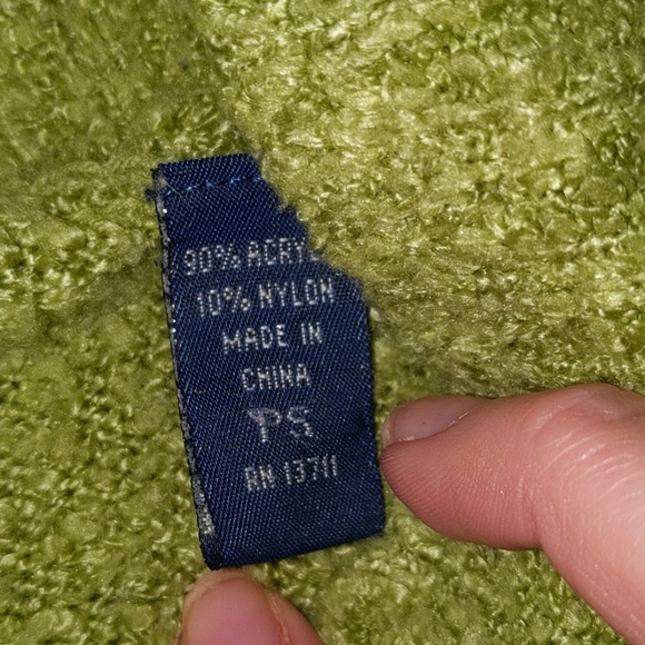 Karen Scott Green sweater - Picture 3 of 4